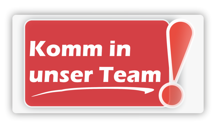 Komm in unser Team! – verschiedene Farben