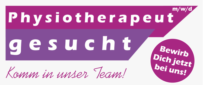Physiotherapeut gesucht – Komm in unser Team! Bewirb Dich jetzt bei uns!