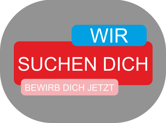 Banner Wir suchen Dich – Bewirb Dich jetzt