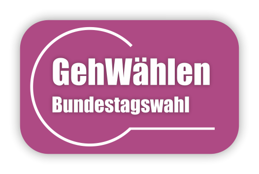 GehWählen – Bundestagswahl