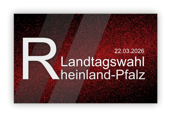 Landtagswahl Rheinland-Pfalz 22.03.2026