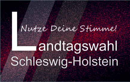 Landtagswahl Schleswig-Holstein – Nutze Deine Stimme!
