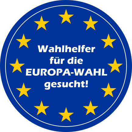 Wahlhelfer für die EUROPA-WAHL gesucht!