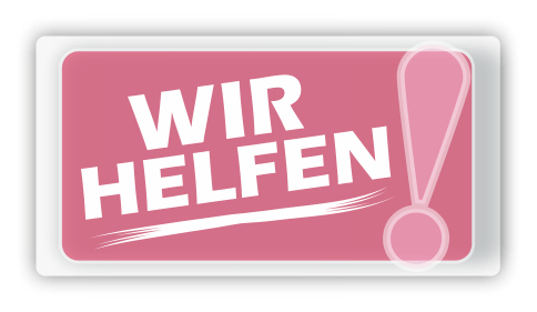 Wir helfen!