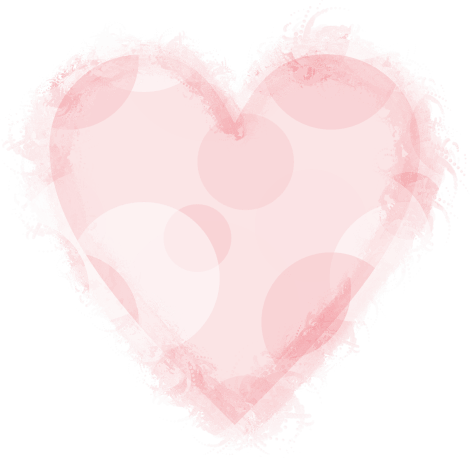 Design Herz in verschiedenen Farben