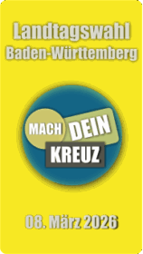 Smartphone Vorlage Landtagswahl Baden-Württemberg 8. März 2026