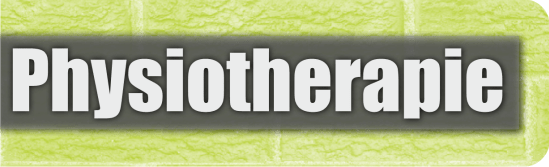 Schriftzug Physiotherapie