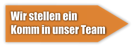 Wir stellen ein – Komm in unser Team in verschiedenen Farbvarianten