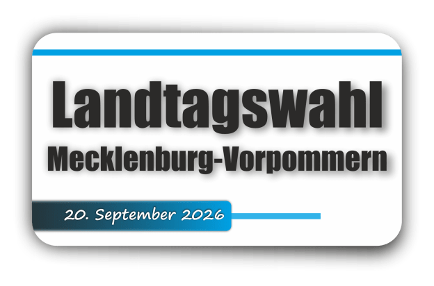 Landtagswahl Mecklenburg-Vorpommern – 20. September 2026
