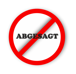 Runder Button ABGESAGT