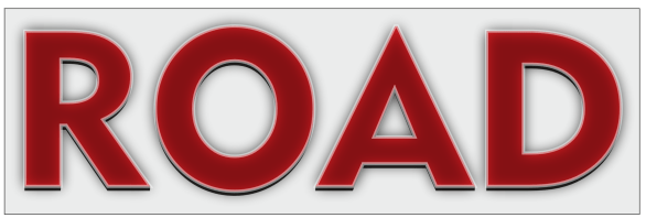 Schriftzug ROAD