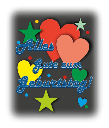 Alles Gute zum Geburtstag