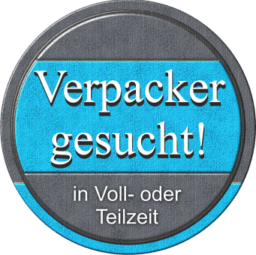 Button Verpacker gesucht in Voll- oder Teilzeit