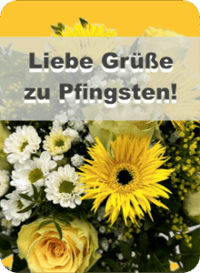 Liebe Grüße zu Pfingsten!