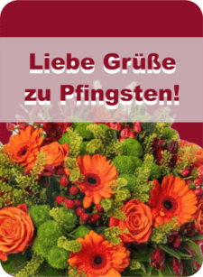 Liebe Grüße zu Pfingsten!