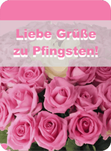 Liebe Grüße zu Pfingsten!