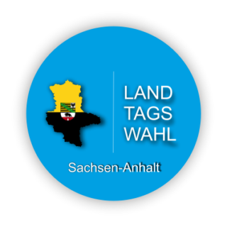 Button Landtagswahl Sachsen-Anhalt