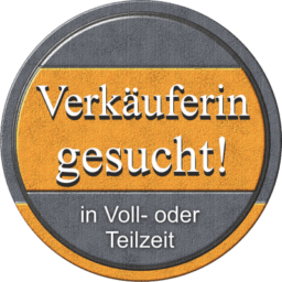Button Verkäuferin gesucht in Voll- oder Teilzeit