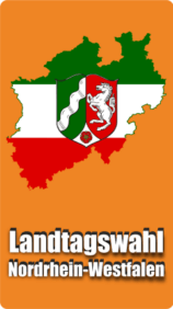 Smartphone Vorlage Landtagswahl Nordrhein-Westfalen (NRW)