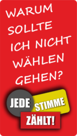 Smartphone Vorlage WARUM SOLLTE ICH NICHT WÄHLEN GEHEN?